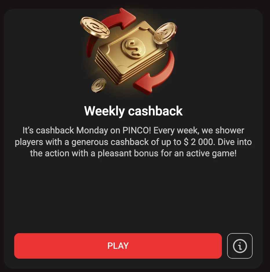 pinco cashback